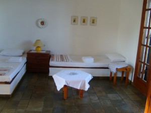2 Betten im Apartment