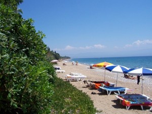 Der Strand vor Liofito