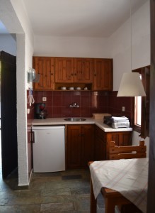 Küche im Apartment